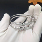 [Cyra] ARMBAND-SET DIAMONDS SILBER