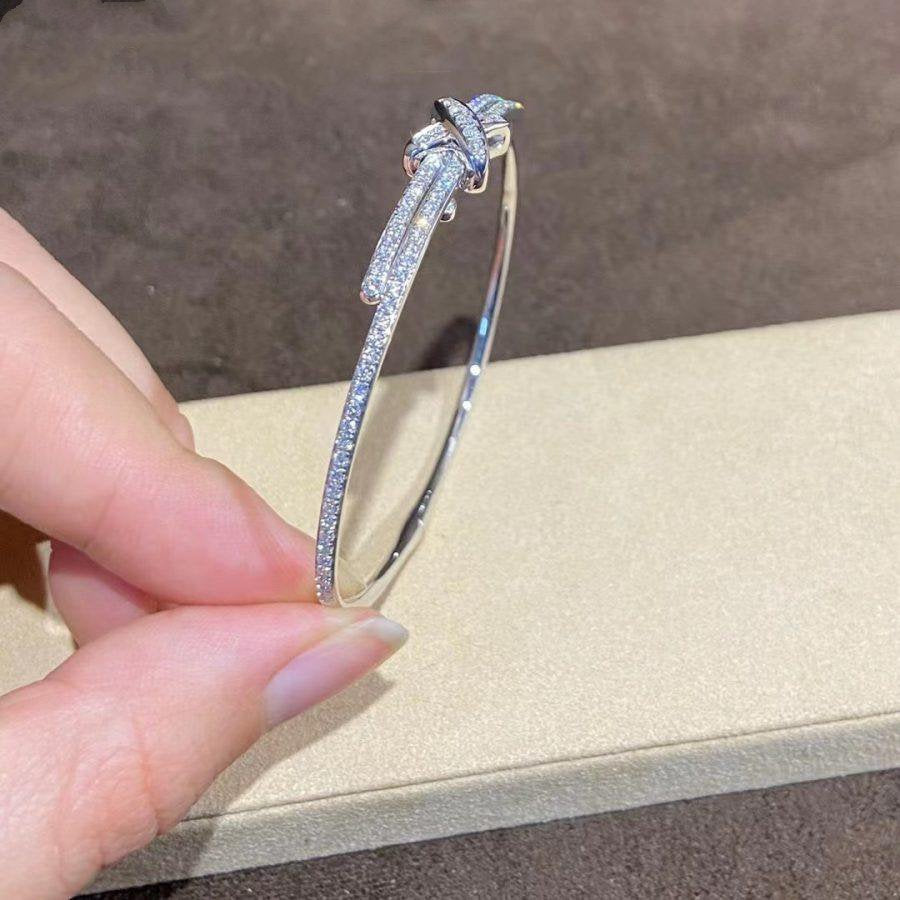 [Cyra]  JEUX DE BRACELET DIAMONDS SILVER