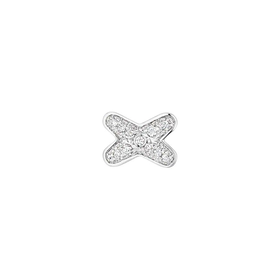 [Cyra]  JEUX DE SILVER DIAMOND EARRINGS