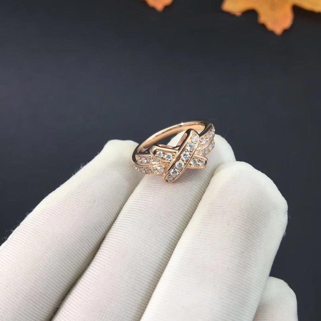 [Cyra]  RING JEUX ROSÉGOLD DIAMANT
