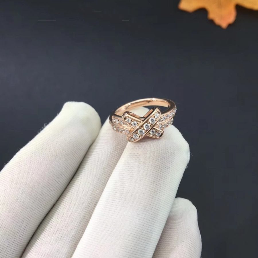 [Cyra]  RING JEUX ROSÉGOLD DIAMANT