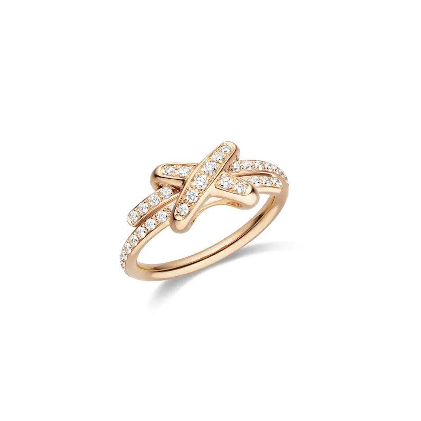 [Cyra]  RING JEUX ROSÉGOLD DIAMANT