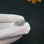 [Cyra]  JEUX DE SILVER DIAMOND RING