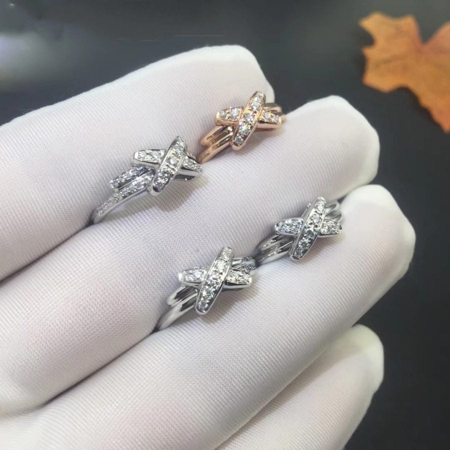 [Cyra]  JEUX DE SILVER DIAMOND RING