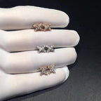 [Cyra]  JEUX DE DIAMOND EARRINGS