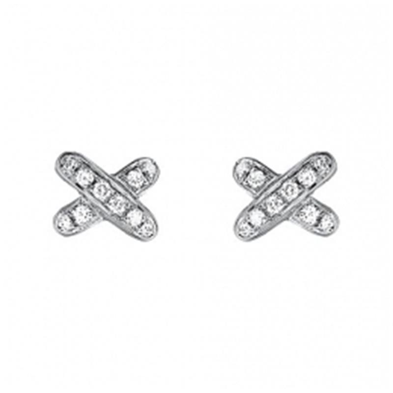 [Cyra]  JEUX DE DIAMOND EARRINGS