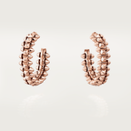 [Cyra]  CLASH SMALL HOOP EARRINGS