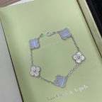 [Cyra] Neue CLOVER 5 MOTIV ARMBANDKOLLEKTION AUS LILAM CHALCEDON