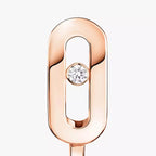 [Cyra] Diamond Mini Hoop Earrings Move Classique