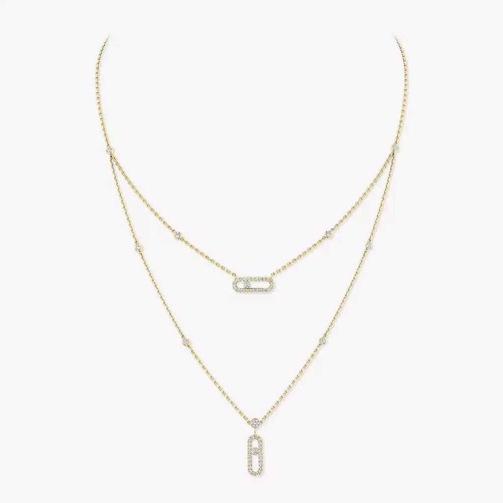 {
  "Cyra": "Cyra",
  "2 Rows Rose Gold Diamond Pave_ Necklace Move Uno": "Move Uno 2連 ローズゴールド ダイヤモンド パヴェ ネックレス"
}