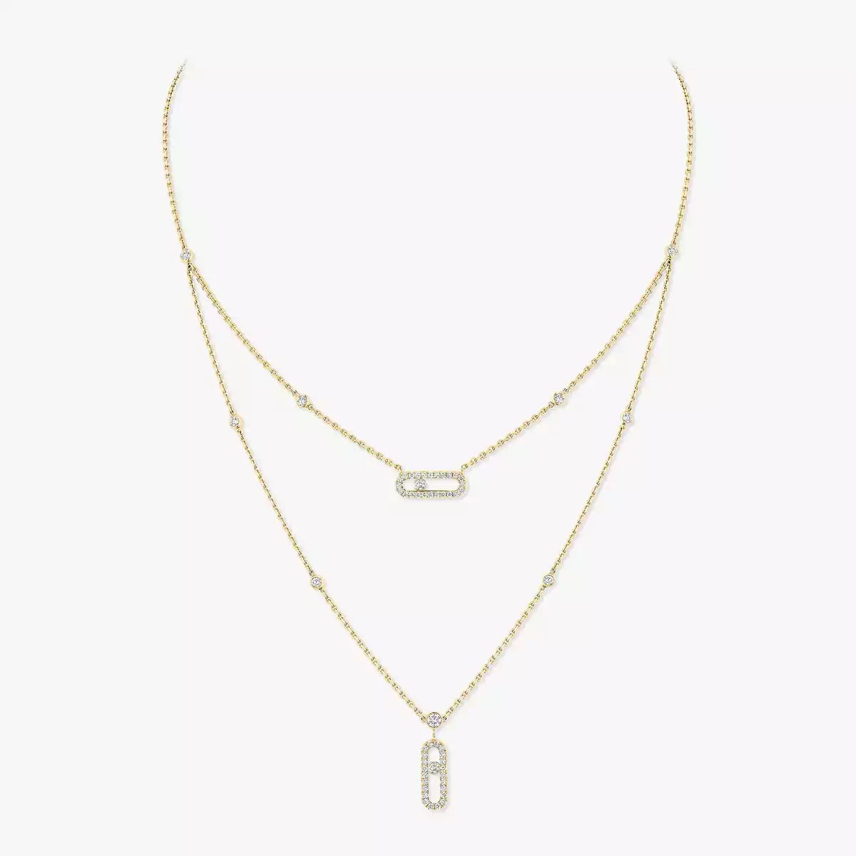 {
  "Cyra": "Cyra",
  "2 Rows Rose Gold Diamond Pave_ Necklace Move Uno": "Move Uno 2連 ローズゴールド ダイヤモンド パヴェ ネックレス"
}