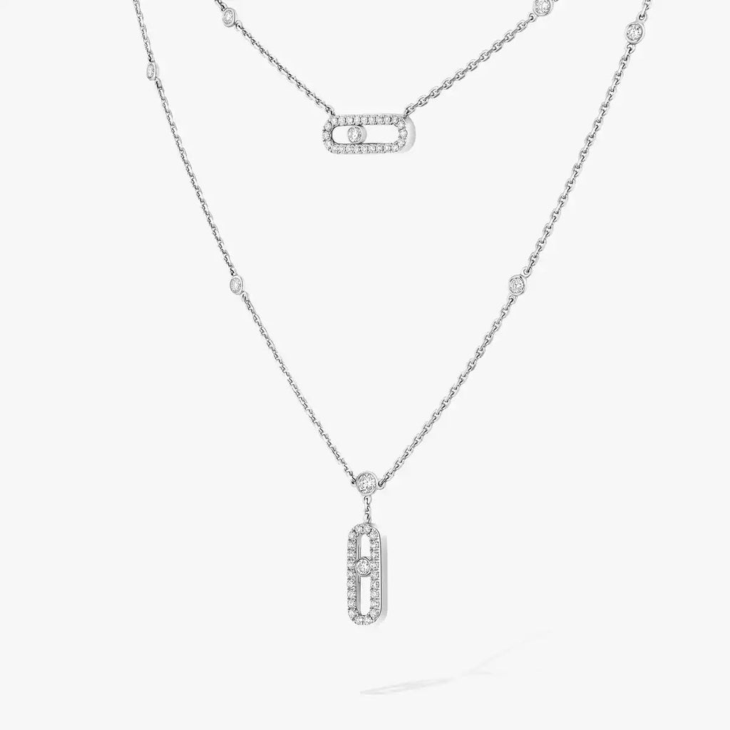 {
  "Cyra": "Cyra",
  "2 Rows Rose Gold Diamond Pave_ Necklace Move Uno": "Move Uno 2連 ローズゴールド ダイヤモンド パヴェ ネックレス"
}