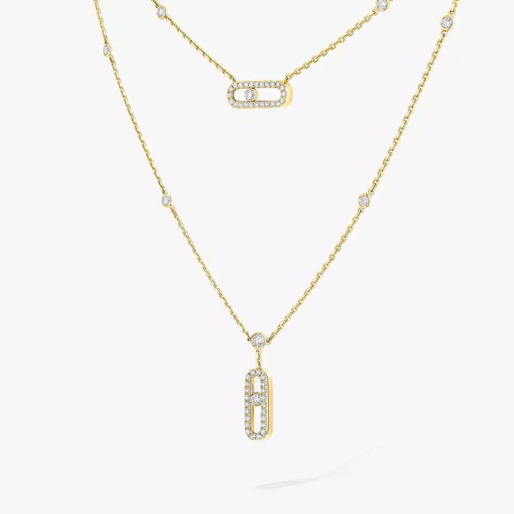 {
  "Cyra": "Cyra",
  "2 Rows Rose Gold Diamond Pave_ Necklace Move Uno": "Move Uno 2連 ローズゴールド ダイヤモンド パヴェ ネックレス"
}