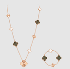 [Cyra]  25 NEUE CLOVER 15 MOTIVE GRAUES PERLMUTT