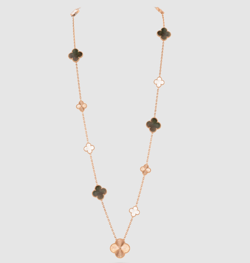 [Cyra]  25 NEUE CLOVER 15 MOTIVE GRAUES PERLMUTT