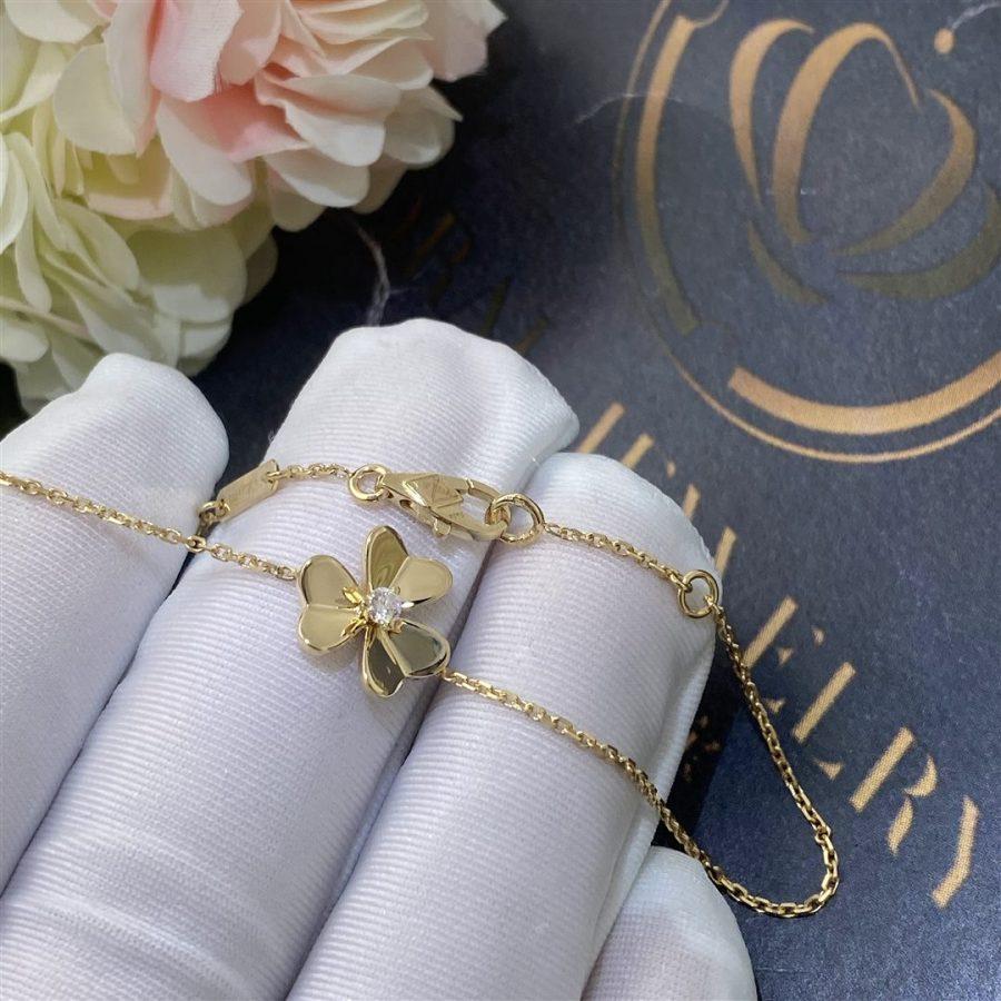 [Cyra] FRIVOLE GOLD-BLUMENARMBAND