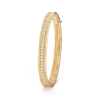 [Cyra] PERLEE ARMBAND MIT 1 DIAMANTREIHE