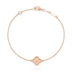[Cyra] クローバーシングルフラワーブレスレット