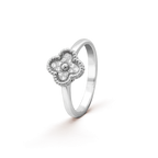 [Cyra]  KLEEBLATT-DIAMANT-RING