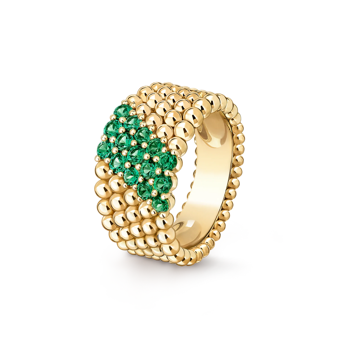 [Cyra]   PERLEE DIAMOND RING ,5-ROW DIAMOND-SET DESIGN