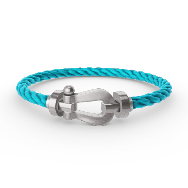 [Cyra]  FORCE LARGE HORSESHOE NO DIAMOND BRACELET SILVER