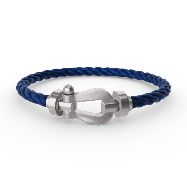 [Cyra]  FORCE LARGE HORSESHOE NO DIAMOND BRACELET SILVER