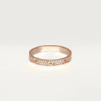 [Cyra]  LOVE RING 2.65MM DIAMOND
