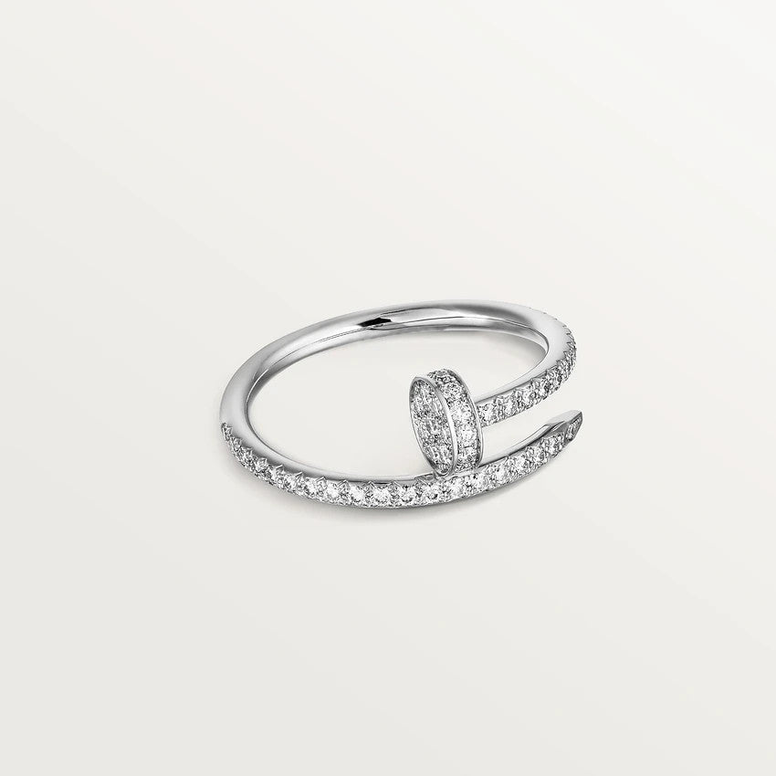 [Cyra]  JUSTE リング 1.8MM シルバー ダイヤモンド